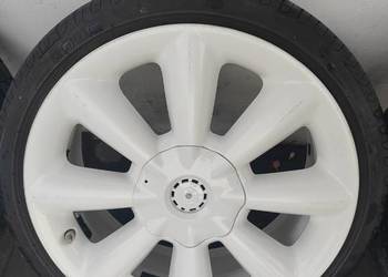 Felgi aluminiowe komplet z oponami Białe Mini OE R60 Countryman 7.5" x 18