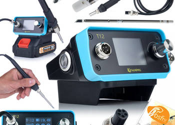 Akumulatorowa Stacja Lutownicza T12 – 200–450°C, 70W | Rosfix