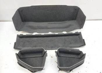 Porsche Taycan GTS 9J1 2023r Osłona wnęki bagażnika komplet 9J1863099A