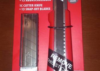 Nóż monterski Wurth z 13 zapasowymi ostrzami