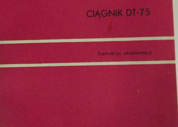 Instrukcja eksploatacji DT 75