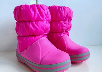 Śniegowce kalosze Kids’ Winter Puff Boot Crocs C12