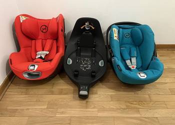 Zestaw CYBEX: Cloud-T 0-13kg, Sirota-T do 18kg, Base-T, SensorSafe Kit