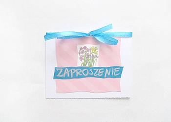 proste zaproszenia na różne okazje, pastelowe zaproszenia c6
