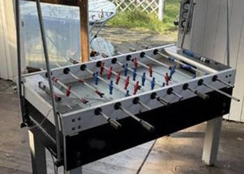 PIŁKARZYKI nowy typ org oświetlenie garlando SILVER pro champion ITSF8