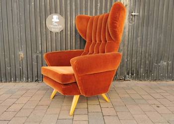 Fotel klubowy, USZAK T3262, Bytová tvorba- Czechosłowacja '60, RETRO