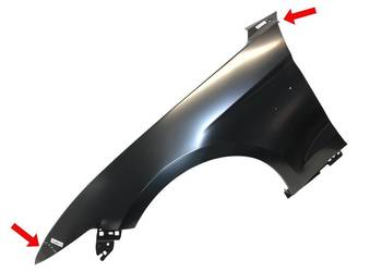 Ford Mustang VI GT 2015-2018 Aluminium Błotnik lewy przód przedni