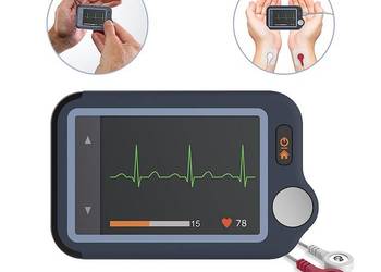 Przenośne Mobilne EKG Aparat Monitor Pulsebit Medyczny EKG
