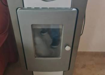 Piec na pellet pelet kominek koza kocioł RIKA 8KW mocny DZIAŁA DUŻY