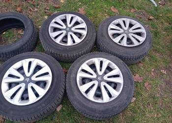 Ładne Koła Zimowe  16 Citroen inne. 205/60/16Michelin Orginalne Kołpaki