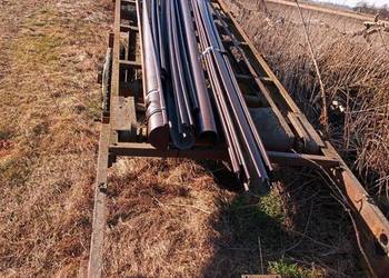 Przyczepa jednoosiowa ,dłużyca ,platforma,podwozie transport