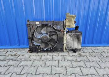 CHŁODNICA WODY +  INTERCOOLER + WENTYLATOR MERCEDES VITO W 638 2.2 CDI