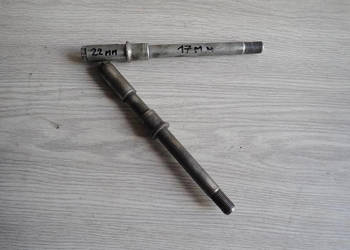1 SZT. OŚ OŚKA 17MM KOŁA PRZÓD DYSTANS YAMAHA TTR TT 600 R RE 98-03R