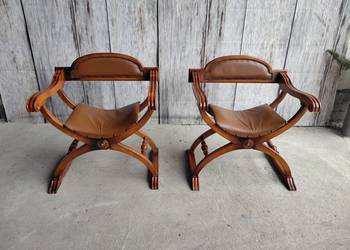 Stary fotel rzymski włoski 2 sztuki / 306