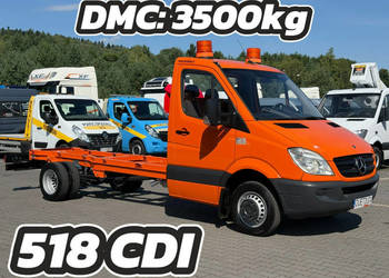 Mercedes Sprinter 518 CDI 3.0 V6 DMC 3.5T (Przyczepa 3.5T) UNIKAT STAN Ive…