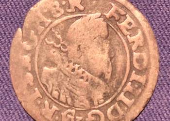 1 Kreuzer 1626 Brno - Ołomuniec, margrabia morawski Ferdynand II  K5