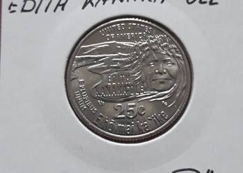 25 centów USA-Edith Kanaka Ole-2023 r. men. D-mennicze