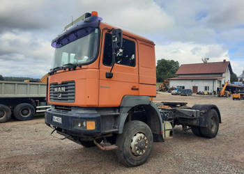 Samochód specjalny MAN FE 410 A, 4x4 + hydraulika