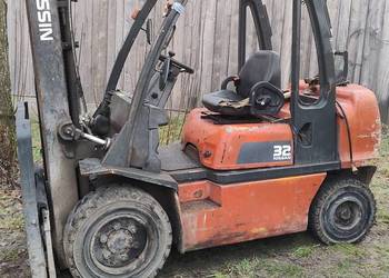 Wózek widłowy nissan 32 UGD02A32PQ 3.2 tony udźwigu lpg