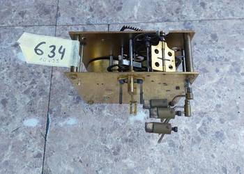 634 Mechanizm starego zegara ściennego Mauthe pełna płyta