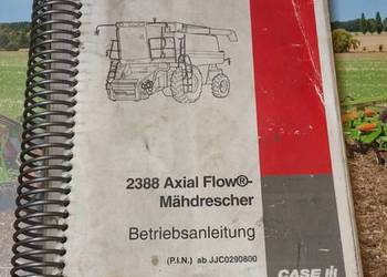 Instrukcja CASE IH 2388 Axial Flow