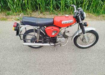 Simson S51 z 1986 roku 4 biegowy zarejstowany
