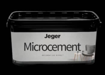 Mikro cement Jeger 
Gotowa do użycia powłoka dekoracyjn