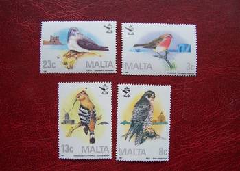 Malta 1987 MNH Mi. 762/65 Fauna Ptaki  a