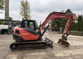 Kubota KX 080-4 minikoparka 8 ton 3 łyżki Yanmar Takeuchi Cat