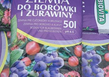 Ziemia do borówki, hortensji 50 litrów - 9 worków