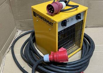 nagrzewnica 400V 6kW + przedłużacz 14 mb grzejnik dmuchawa warsztatfarelka