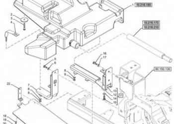 New Holland T6070 Płyta 47951486