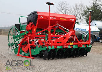Siewnik zestaw nabudowany SN301 Agro masz brona talerzowa agregat