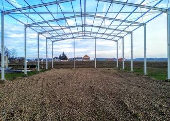 Nowa hala 12x20 konstrukcja stalowa ocynkowana z projektem