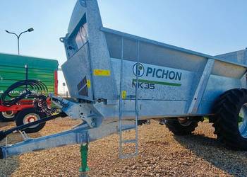 Rozrzutnik obornika PICHON MK 35 ocynkowany 14m3