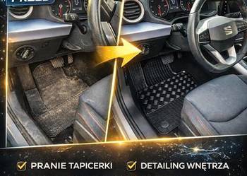 Pranie, sprzątanie samochodów osobowych i dostawczych