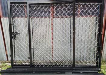 Kompletna brama 2x2m + 1m bramka furtka dwuskrzydlowa