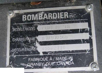 BOBARDIER PLUS MP 300 - Podgrzewane szyby boczne i szyby uchylne [CZĘŚCI]