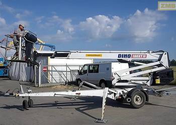 Podnośnik koszowy na przyczepie Dinolift DINO 180XT II