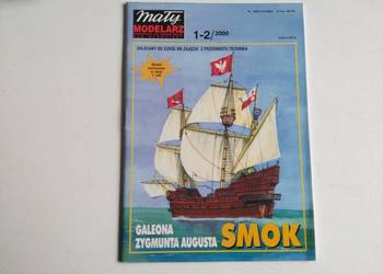 Mały Modelarz nr 1-2/2000, Galeon Zygmunta Augusta SMOK