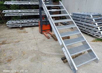Schody metalowe wema wejście na188 cm loft