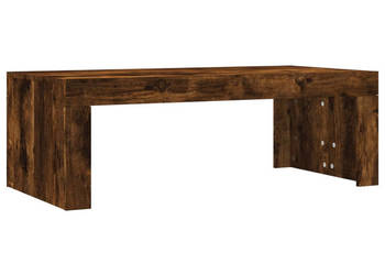 Stolik kawowy przydymiony dąb 102x50x36 cm WM-823371