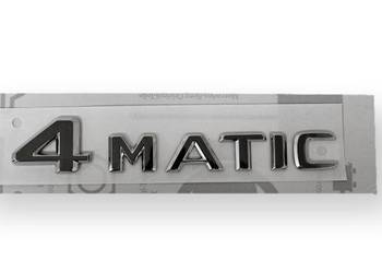MERCEDES WIELE MODELI Emblemat 4MATIC klapy tył ORYGINAL MERCEDES WIELE MODELI Emblemat 4MATIC klapy tył ORYGINAL