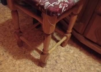 Taboret PRL stan bdb