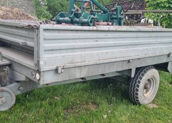 Rozrzutnik obornika Przyczepla jednoosoiowa
