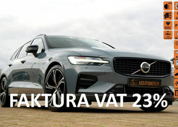 Volvo V60 R DESIGN acc FUL LED skóra nawi ALUSY el.klapa hak NOWY MODEL II…