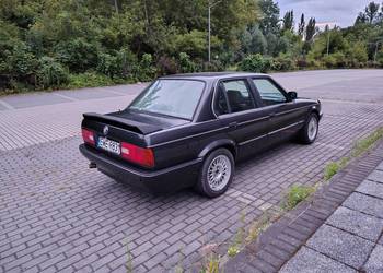 Zamiana BMW E30 Sedan porządany Czarny kolor, Sportsize,kierownica mtechnik