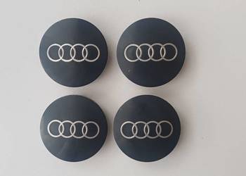 Dekielki do felg Audi 60 mm – komplet 4 szt. (zamienniki, stan bdb)