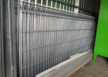 Panele ogrodzeniowe 250cm/103cm/5mm ocynkowane Zestaw