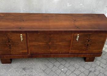 Komoda/Szafka RTV Orzech 160 Art Deco Antyk Po Renowacji